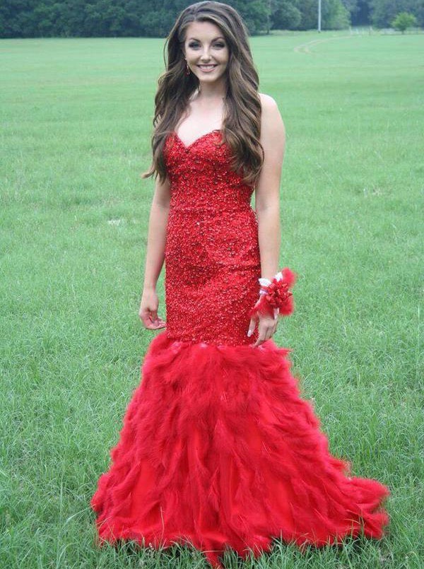 2016 Crsytal Beaded Red Mermaid Prom Dresses with Feather Back Corset major handmade Formal Party Evening Gowns Vestidos de Longo 2016, Custom made
2016 Crsytal Beaded Red Mermaid Prom Dresses with Feather Back Corset major handmade Formal Party Evening Gowns Vestidos de Longo 2016, Custom made