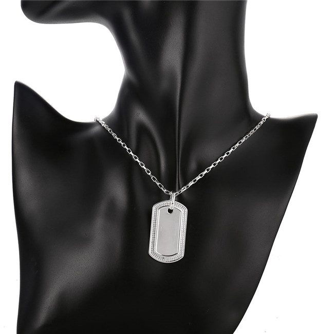 Hot sale Medals necklace sterling silver plated necklace STSN272,wholesale fashion 925 silver pendant necklace factory sale free shipping