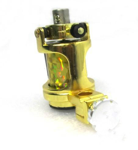 New Design Light silent Gold Motor Rotary Tattoo Machine Swashdrive Handmade Smooth Free Shipping