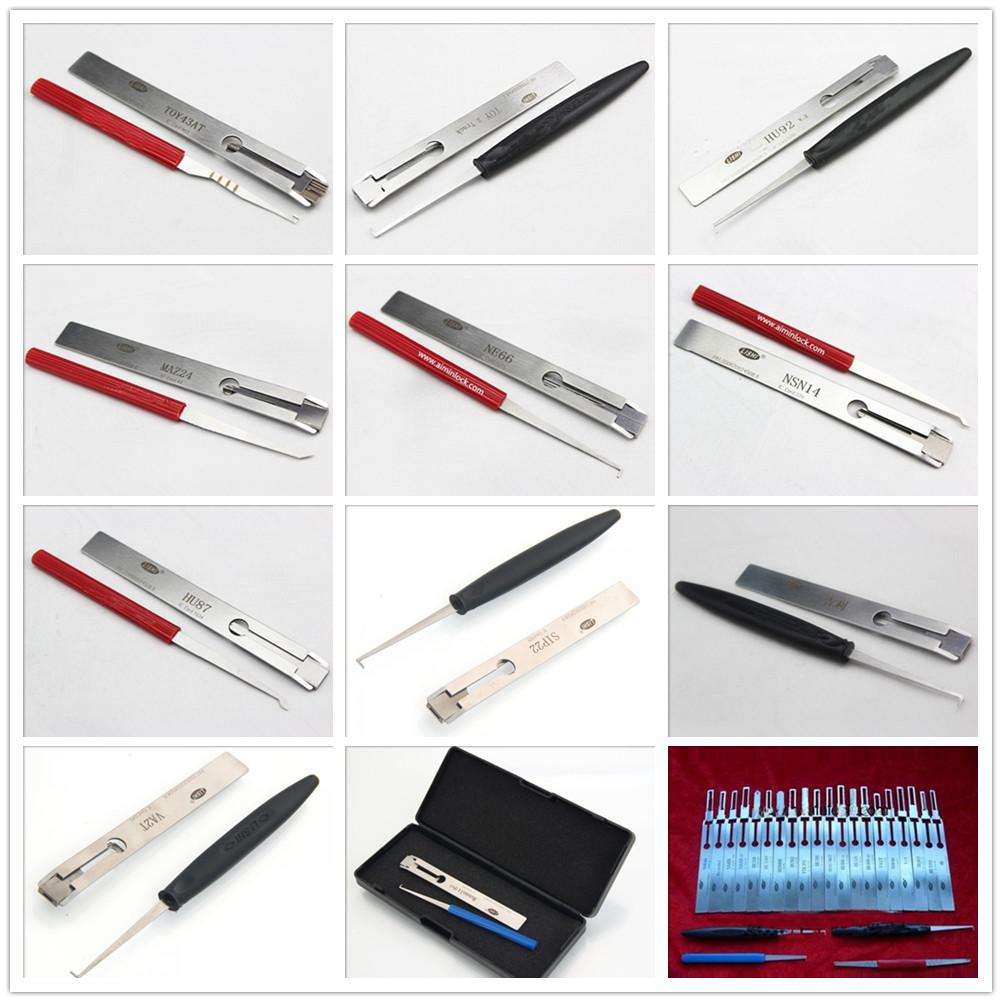 Hot selling 33 kinds of Auto LISHI lockpick set car locksmith tool HU83 MAZ24 HU92 HU100R TOY40 and more
Hot selling 33 kinds of Auto LISHI lockpick set car locksmith tool HU83 MAZ24 HU92 HU100R TOY40 and more