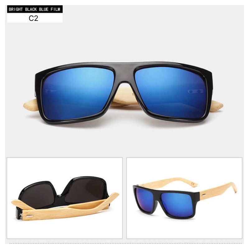 Colorful Mirror Lenses Bamboo Sunglasses With Natural Wood Temples Square Frame Men Sun Glasses 10 Colors Can Engrave Logo
Colorful Mirror Lenses Bamboo Sunglasses With Natural Wood Temples Square Frame Men Sun Glasses 10 Colors Can Engrave Logo