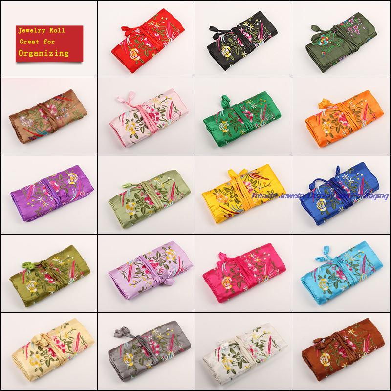 Popular Top Fashion Jewelry Boxes Multifunctional Jewelry Display Organizer Ring Roll Bag Silk Pouch Portable Jewellery Storage 27*20cm, Pink;blue
Popular Top Fashion Jewelry Boxes Multifunctional Jewelry Display Organizer Ring Roll Bag Silk Pouch Portable Jewellery Storage 27*20cm, Pink;blue