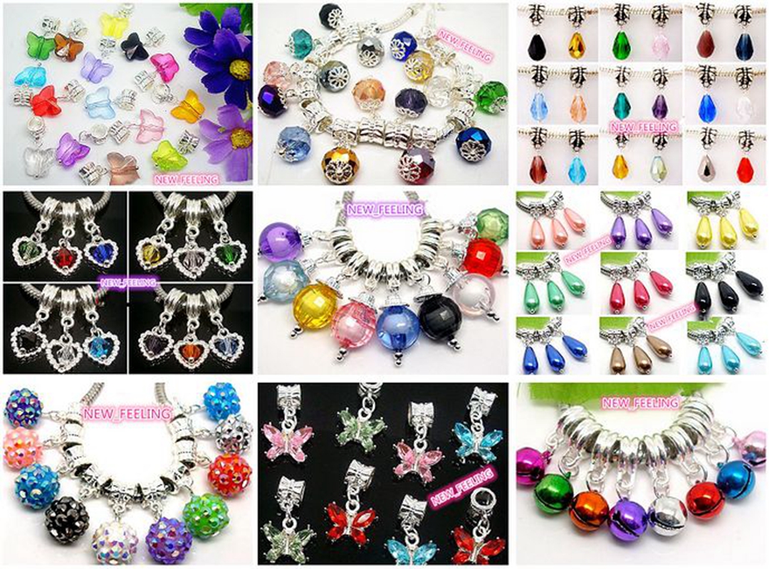 100pcs/lot Mixed Style Crystal/Rhinestone/Resin Beads/Bells Dangle Pendants fit European Bracelet & Necklace DIY Jewelry Making, Black
100pcs/lot Mixed Style Crystal/Rhinestone/Resin Beads/Bells Dangle Pendants fit European Bracelet & Necklace DIY Jewelry Making, Black