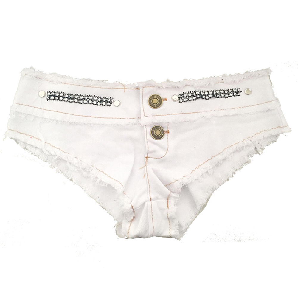 Preself Sexy Denim Shorts Women Jeans Short Low Waist Stretch Mini Super Shorts Nightclub New Fashion Summer q171118