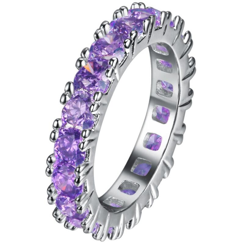 Victoria Wieck Top Selling Luxury Jewelry 10KT White Gold Filled Pink Sapphire CZ Diamond Gemstones Party Cute Women Wedding Band Ring Gift
Victoria Wieck Top Selling Luxury Jewelry 10KT White Gold Filled Pink Sapphire CZ Diamond Gemstones Party Cute Women Wedding Band Ring Gift