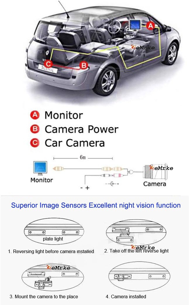 For Audi TT / TTS car Rear View Camera / Back Up Parking Camera HD CCD Night Vision C-1002-TT
For Audi TT / TTS car Rear View Camera / Back Up Parking Camera HD CCD Night Vision C-1002-TT
