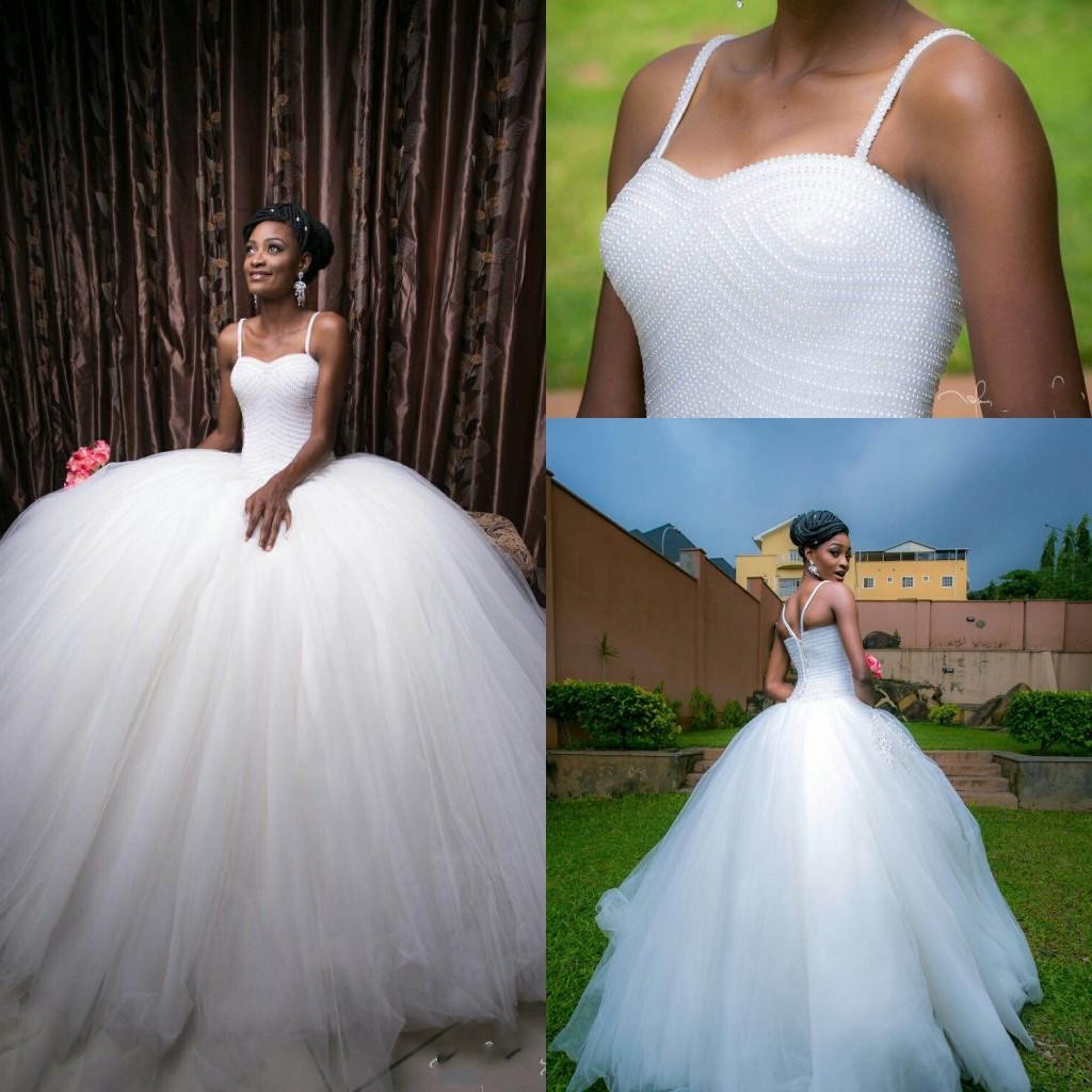South African Spaghetti Bridal Gowns 2017 New Beading White Ball Gown Wedding Dresses Bodice Floor Length Wedding Dresses Custom Made, Same as image
South African Spaghetti Bridal Gowns 2017 New Beading White Ball Gown Wedding Dresses Bodice Floor Length Wedding Dresses Custom Made, Same as image