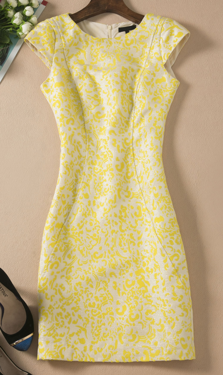 Luxury Woment Jacquard Sheath Dress Cap-Sleeve Mini Party Dresses 094A693-2, Same as picture
Luxury Woment Jacquard Sheath Dress Cap-Sleeve Mini Party Dresses 094A693-2, Same as picture