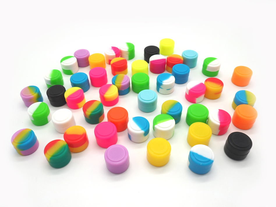 2ml Wax Container 100pcs/lot Mini Round Non Stick Silicone Container Dabber Food Grade Wax Jars Dab Storage food grade materials
2ml Wax Container 100pcs/lot Mini Round Non Stick Silicone Container Dabber Food Grade Wax Jars Dab Storage food grade materials