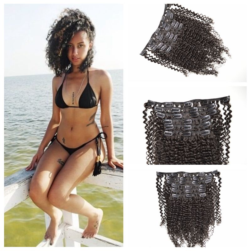 New arival 12-26inch 7pcs set clip-in hair human hair extensions kinky curly 120gram 4a,4b,4c hair weft G-EASY
New arival 12-26inch 7pcs set clip-in hair human hair extensions kinky curly 120gram 4a,4b,4c hair weft G-EASY
