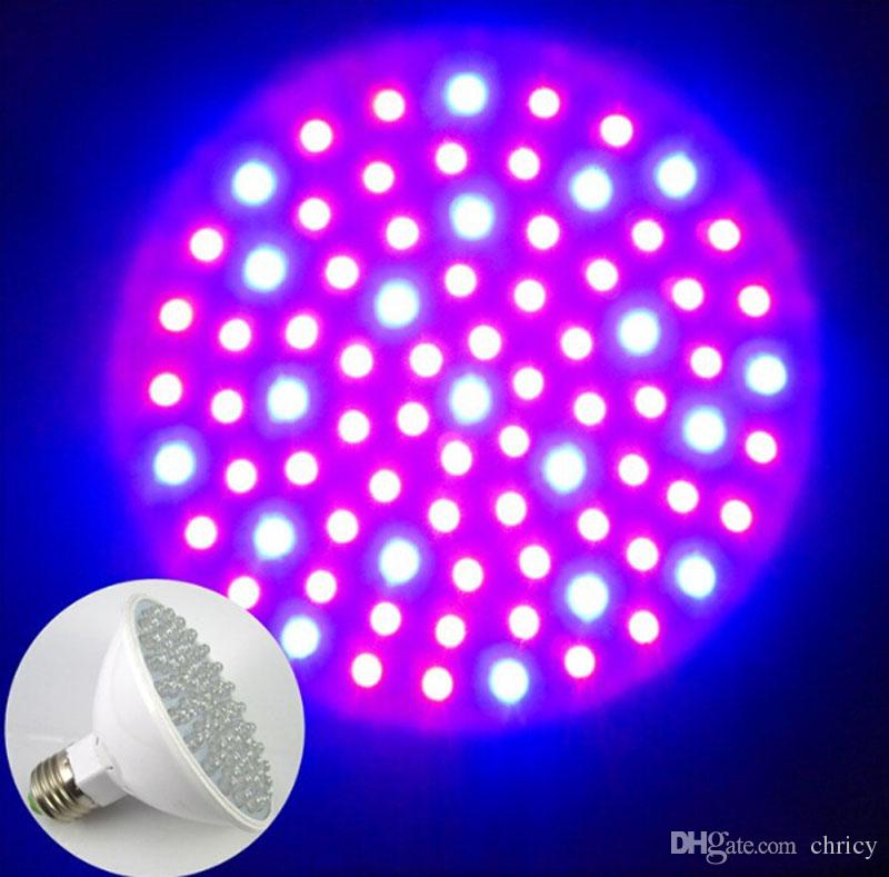 E27 Hydroponic Plant LED grow light Bulb 110V-220V 38led 60led 80led RED and BLUE Garden Greenhouse Aquarium Light