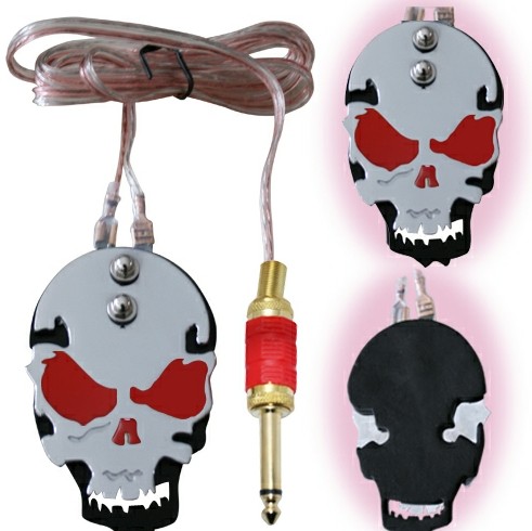 Wholesale Hot Selling Fashion Skull Stainless Steel Foot Pedal Control Footswitch Switch Power Supply for Digital Mini Tattoo Machine Kit
Wholesale Hot Selling Fashion Skull Stainless Steel Foot Pedal Control Footswitch Switch Power Supply for Digital Mini Tattoo Machine Kit