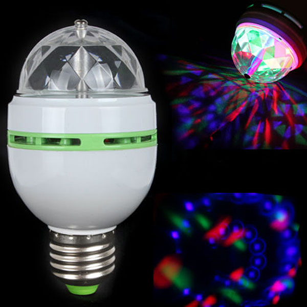 16 Colors E27 RGB LED Lamp 3W AC 110V 220V Stage Light DJ Disco party Pub E00374
16 Colors E27 RGB LED Lamp 3W AC 110V 220V Stage Light DJ Disco party Pub E00374