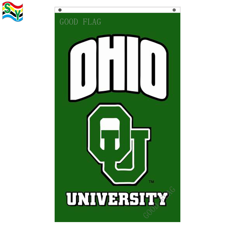 GoodFlag Free Shipping ohio university flag banner 3X5 FT 90*150CM Polyster Outdoor Flag
GoodFlag Free Shipping ohio university flag banner 3X5 FT 90*150CM Polyster Outdoor Flag