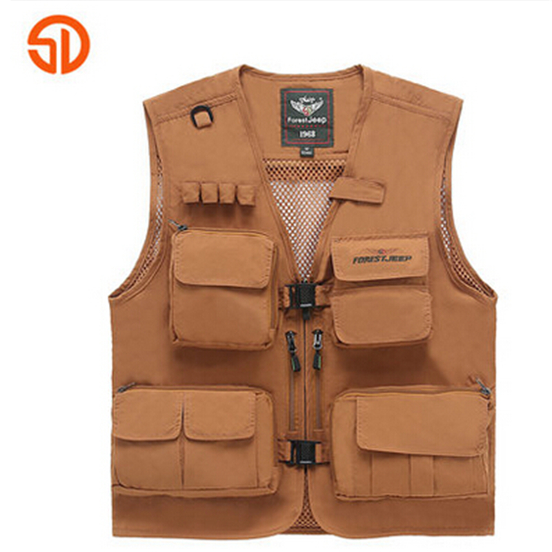 Fall-2016 Men's Outdoor Photography Vest Solid Cotton casual Breathable zipper Vest For Men free shipping
Fall-2016 Men's Outdoor Photography Vest Solid Cotton casual Breathable zipper Vest For Men free shipping