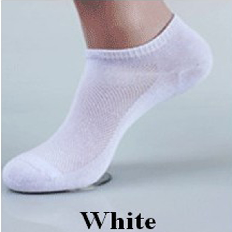 Men039s Ankle Socks Sports Summer Mesh Breathable Sport Thin Boat Socks For Male Solid White Mens Socks Brand Running Human 20 7760872