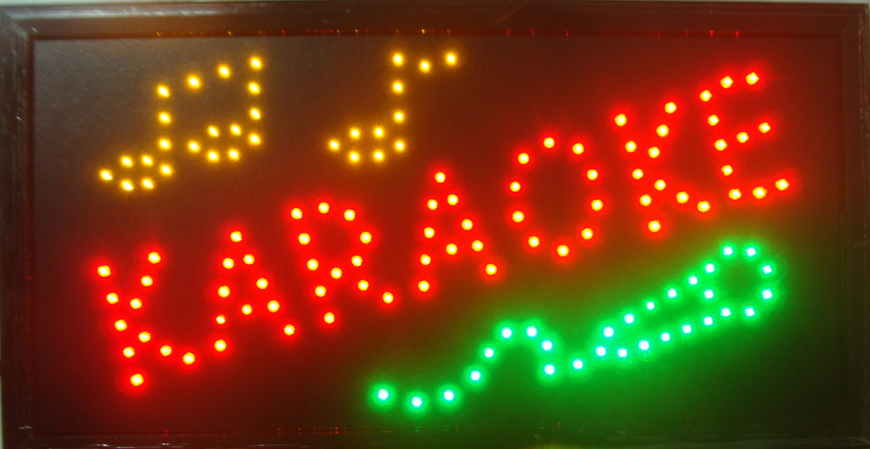LED Karaoke Neon Light Sign with Animation montion and Power Switch Indoor Use Free Shipping
LED Karaoke Neon Light Sign with Animation montion and Power Switch Indoor Use Free Shipping