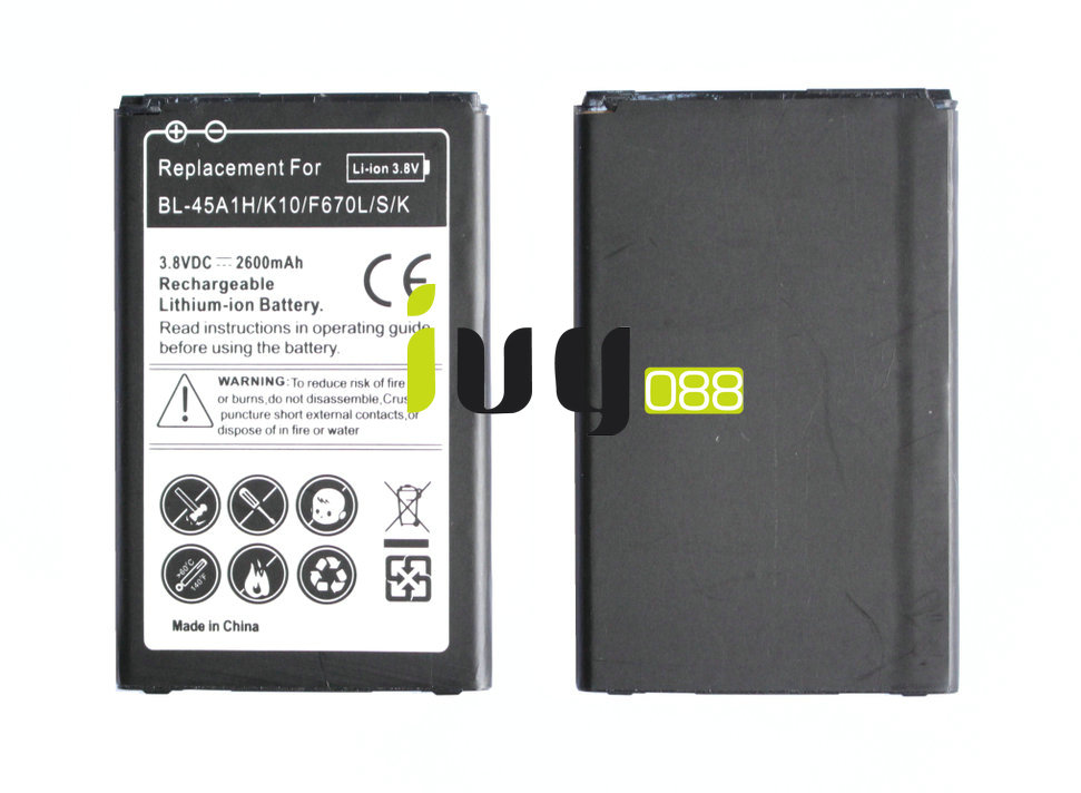 2pcs/lot 2600mAh BL-45A1H BL45A1H Replacement Battery For LG K10 F670L F670K F670S K420N LTE Q10 K420 Batteries Batteria Batterie Batterij
2pcs/lot 2600mAh BL-45A1H BL45A1H Replacement Battery For LG K10 F670L F670K F670S K420N LTE Q10 K420 Batteries Batteria Batterie Batterij
