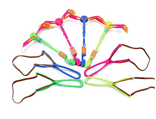 Novelty Lighting Amazing Light Arrow Rocket Helicopter Flying Toy Party Fun Gift Elastic flashing gow up chirstmas toys led