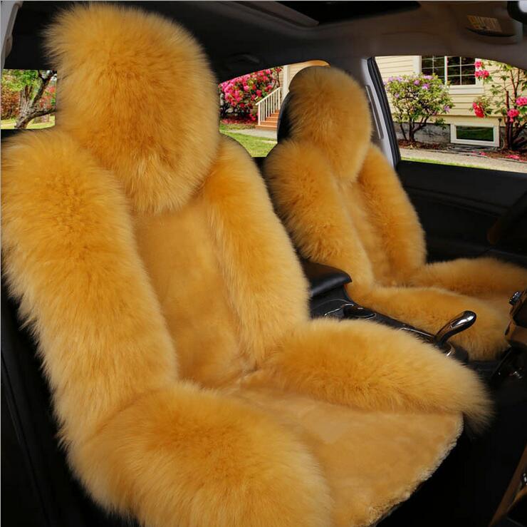 Car front Seat Covers long wool artificial fur Universal Fit SUV sedans Chair Pad Cushion antiskid breathable
Car front Seat Covers long wool artificial fur Universal Fit SUV sedans Chair Pad Cushion antiskid breathable