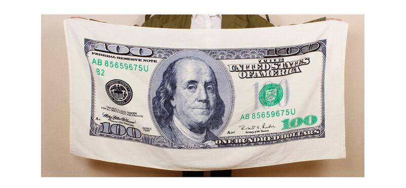 100 cotton beach towel drying washcloth swimwear shower towels USA UK Canada flag dollar design bath towel 3619755