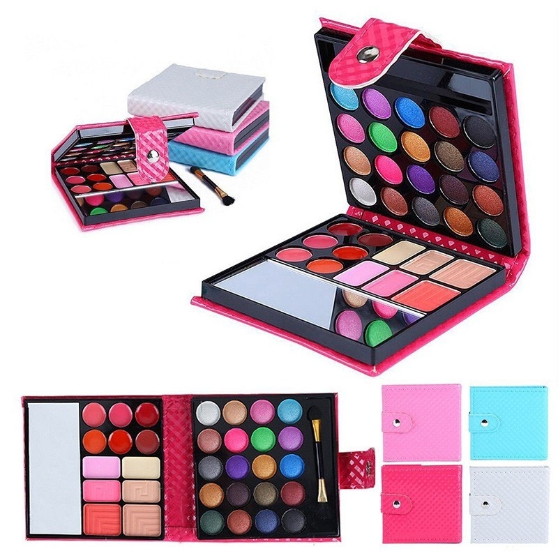 Wholesale Women Makeup Glitter Eyeshadow Palette 32 colors Fashion Eye Shadow Make Up Shadows With Case, As show 
Wholesale Women Makeup Glitter Eyeshadow Palette 32 colors Fashion Eye Shadow Make Up Shadows With Case, As show