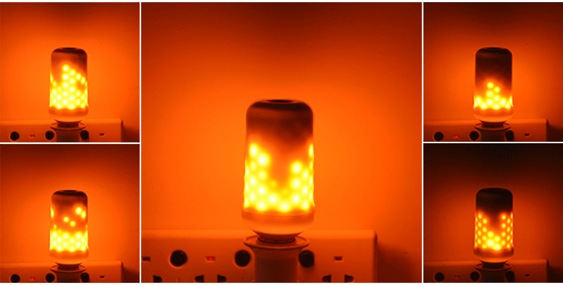 E26 E27 2835SMD 7.5W 3 modes LED Flame Effect Fire Light Bulbs Flickering Emulation Decorative Lamps For Christmas Halloween Decoration
E26 E27 2835SMD 7.5W 3 modes LED Flame Effect Fire Light Bulbs Flickering Emulation Decorative Lamps For Christmas Halloween Decoration