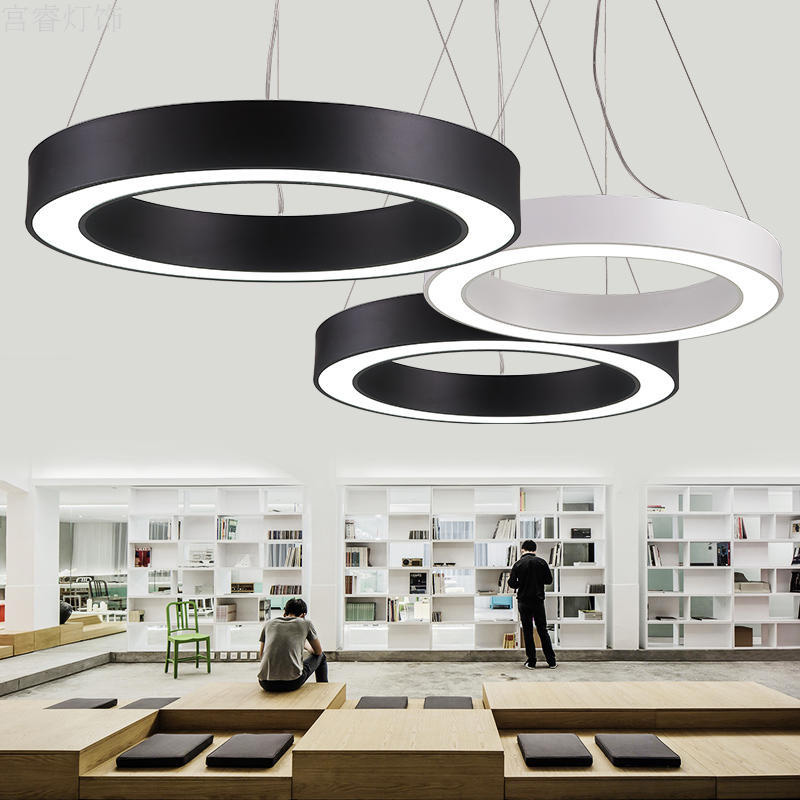 Office Lights Simple Lamp Circular Led Pendant Lighting Simplify Hollow Round Suspension Lights Led Lighting Diameter 40cm/ 60cm/ 80cm
Office Lights Simple Lamp Circular Led Pendant Lighting Simplify Hollow Round Suspension Lights Led Lighting Diameter 40cm/ 60cm/ 80cm