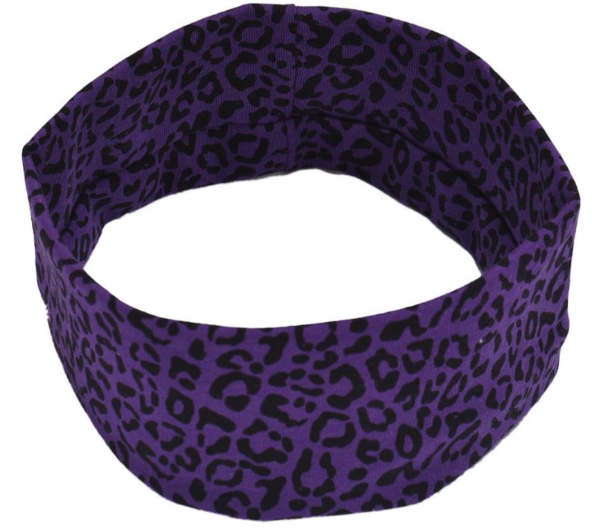 leopard print elastic headband hairbands women sports yoga hair accessories head wrap hair band wristband hair bobble headwear jewelry