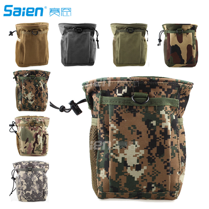 Tactical Waist packs gear bundles - Molle drawstring Magazine Dump Pouch & 4 pcs Locking D-Ring, Adjustable Belt Utility, Multi-color
Tactical Waist packs gear bundles - Molle drawstring Magazine Dump Pouch & 4 pcs Locking D-Ring, Adjustable Belt Utility, Multi-color