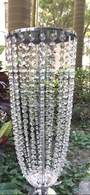 80cm tall crystal wedding road lead props wedding table certerpieces event party decoration wedding flower holder flower display holder