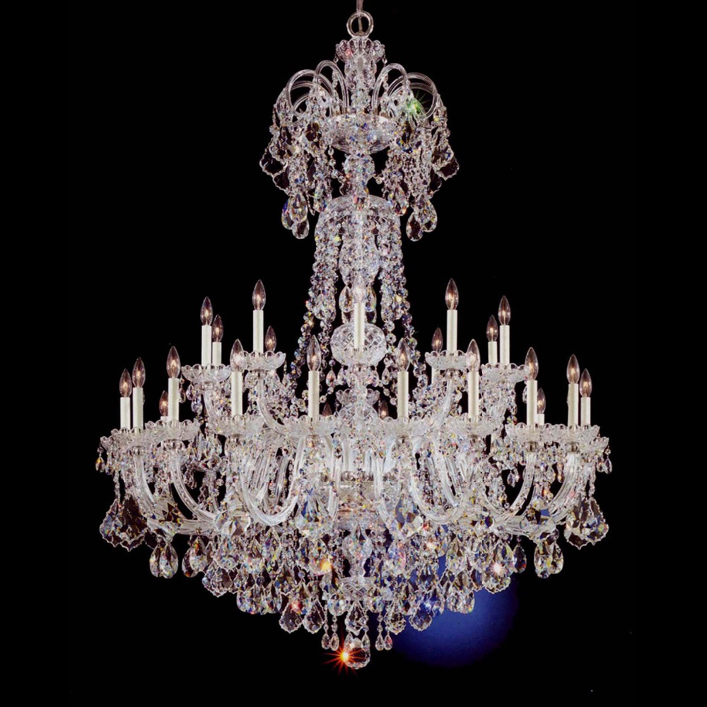 Longue bougie en spirale Chandelier Lustre Moderne Grand Crystal Chandelier Star Hotel Big Landeliers E14 LED Lampe suspension LUSTES DE CRISTAL