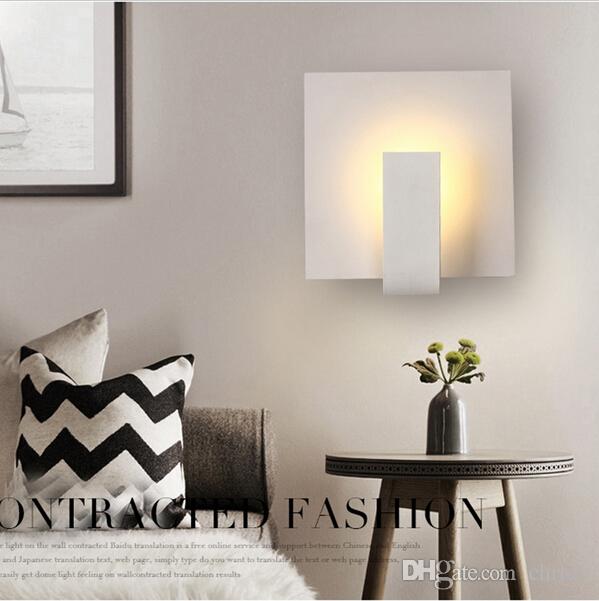 modern wall sconces 3w led wall lights bedside dining living room lamps for home indoor lighting fixture