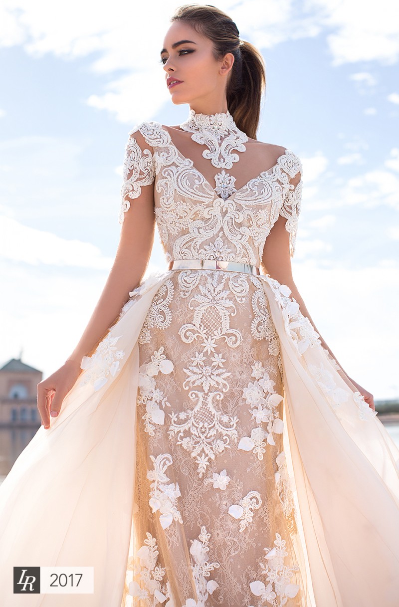 Llorenzorossib Ridal Wedding Dresses Wish Sash Sexy Backless Custom Made Bridal Gowns Applique Detachable Mermaid Wedding Dress