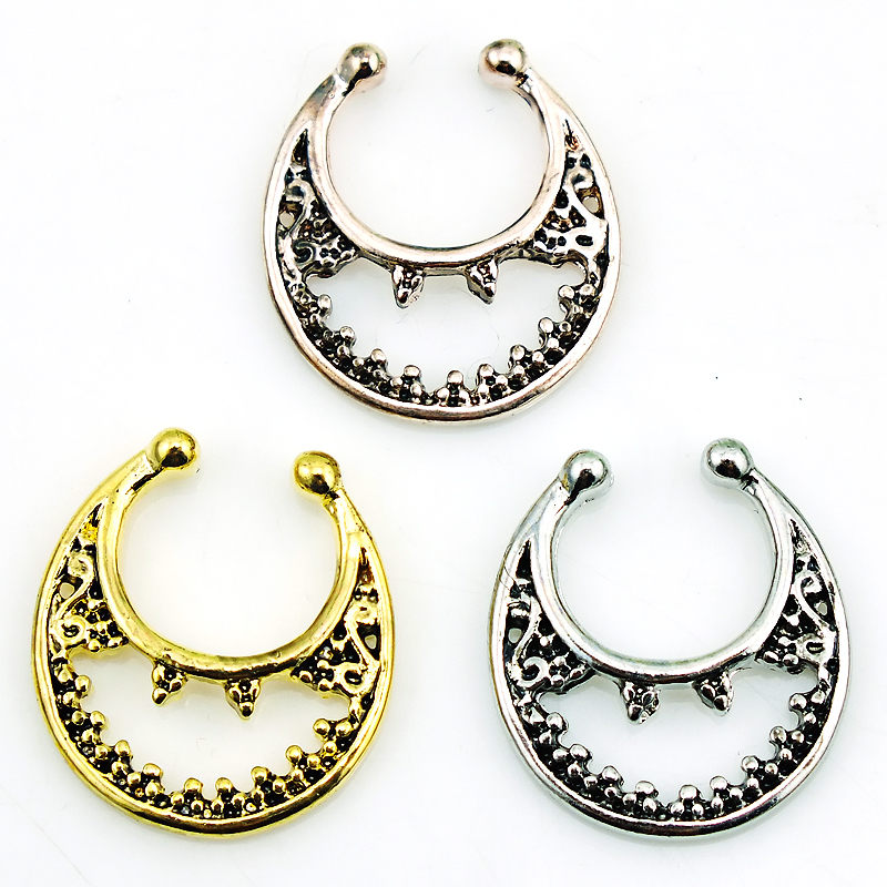 Mix Order 3 Color Nose Rings Stainless Steel Wide Loop Septum Hoop Fake Nose Studs Body Jewelry
Mix Order 3 Color Nose Rings Stainless Steel Wide Loop Septum Hoop Fake Nose Studs Body Jewelry