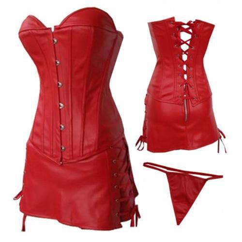 Wholesale- Hot Women Shaper Solid Color Lace Up Top Corset High Quality Leather Women Bodysuits Strapless K28, Black
Wholesale- Hot Women Shaper Solid Color Lace Up Top Corset High Quality Leather Women Bodysuits Strapless K28, Black