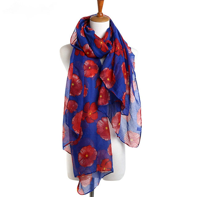 women Elegant Poppy Soft Mix Scarf,Women Autumn Fashion Elegant Red Poppy design Shawl Scarf Ladies Flower Print Long Scarf Beach Shawl, Blue;gray
women Elegant Poppy Soft Mix Scarf,Women Autumn Fashion Elegant Red Poppy design Shawl Scarf Ladies Flower Print Long Scarf Beach Shawl, Blue;gray