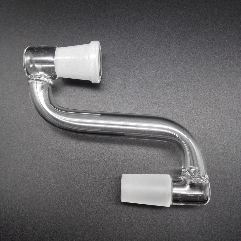 Wholesale Glass Dropdown Adapter 14mm 18mm Male Female Glass Drop Down Adapters For Quartz Banger Water Pipes Glass Bongs Dab Oil Rigs