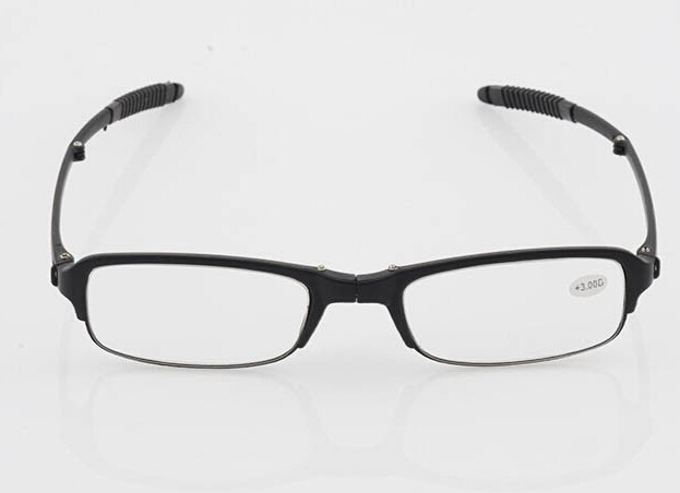 2016 Big discount Portable Folding TR90 Frame Resin lens Reading Glasses UV-Protection for Elder Reader with Box