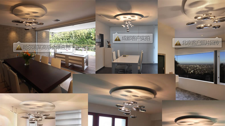 LED Pendant Lamps Mercury Water Drop Droplight Fashion Lighting Hotel Living Room Ceiling Light Chandelier Lamp Electroplating Chandelier