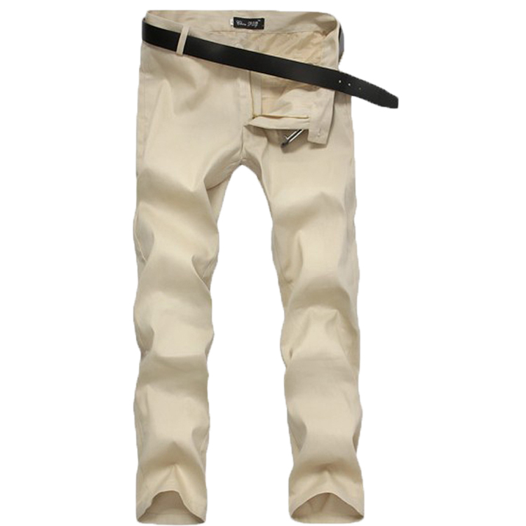 Wholesale-New Arrival Casual Men's Pants Skinny Trousers Men Chinos Pants Long Pant pantalones de los hombres Black 3XL Pants