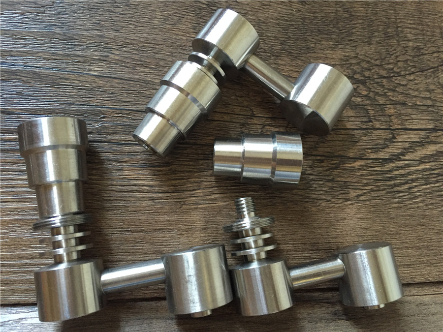 Male/Female 4 in 1 Gr2 Domeless Titanium Banger Nails Functional Concentrate Accessories for Glass bongs dab rigs High Quality
Male/Female 4 in 1 Gr2 Domeless Titanium Banger Nails Functional Concentrate Accessories for Glass bongs dab rigs High Quality