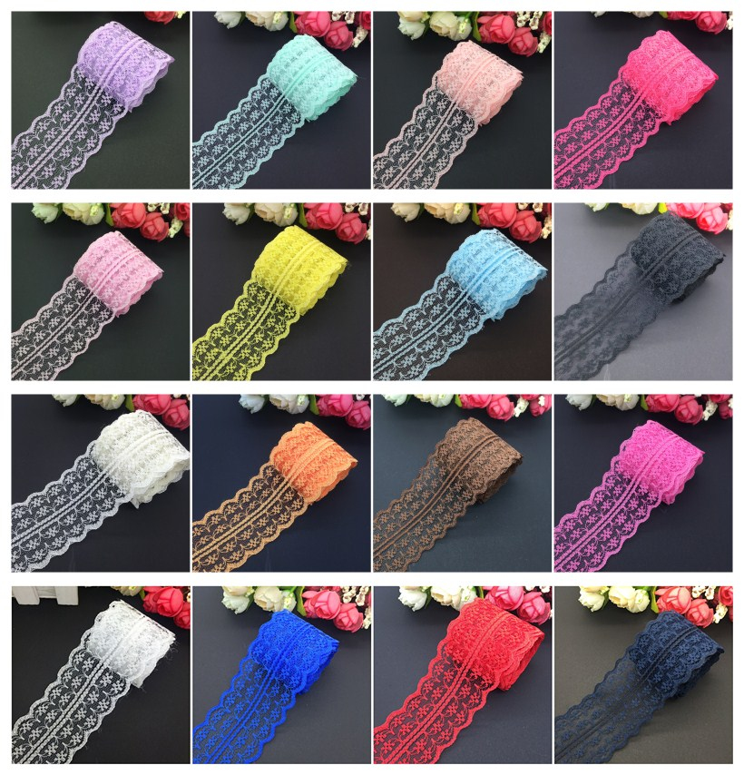 Wholesale Beautiful Handcrafted Embroidered Net Lace Fabric Sewing Lace Ribbon Trim DIY Costume Decoration
Wholesale Beautiful Handcrafted Embroidered Net Lace Fabric Sewing Lace Ribbon Trim DIY Costume Decoration