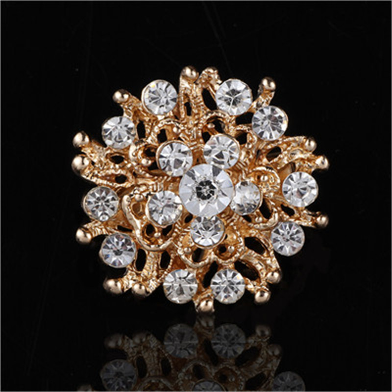 Hot sale Women Lady Accessories Crystal Circle Flower Interspersion Breastpin Wedding Brooch Pins Best Gift small size
Hot sale Women Lady Accessories Crystal Circle Flower Interspersion Breastpin Wedding Brooch Pins Best Gift small size