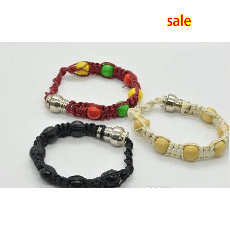 Wholesale new Handmade wrist pipe bracelet smoking pipe vaporizer for tobacco discreet sneak a toke click n vape
Wholesale new Handmade wrist pipe bracelet smoking pipe vaporizer for tobacco discreet sneak a toke click n vape