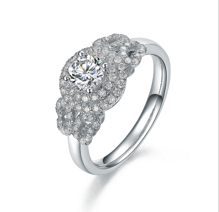 Victoria Wieck Round Cut Stunning Jewelry 925 Sterling Silver White Sapphire Simulated Diamond Gemstones Wedding Band Flower Ring Size 5-11