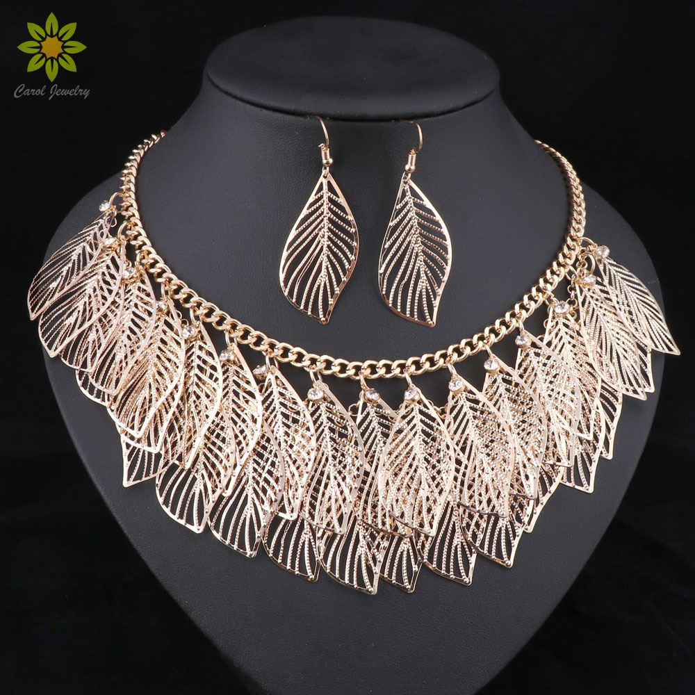 Statement Necklace Sets Vintage Hollow Multilayer Leaves Necklaces & Pendants Earrings Jewelry Sets For Women Bridal Bijoux, Golden
Statement Necklace Sets Vintage Hollow Multilayer Leaves Necklaces & Pendants Earrings Jewelry Sets For Women Bridal Bijoux, Golden