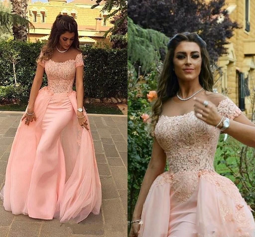 2016 Romantic Mermaid Off Shoulder Formal Evening Dresses Arabic Dubai Abaya Floor Length Long Lace Appliques Party Special Occasion Gowns, Nude
2016 Romantic Mermaid Off Shoulder Formal Evening Dresses Arabic Dubai Abaya Floor Length Long Lace Appliques Party Special Occasion Gowns, Nude