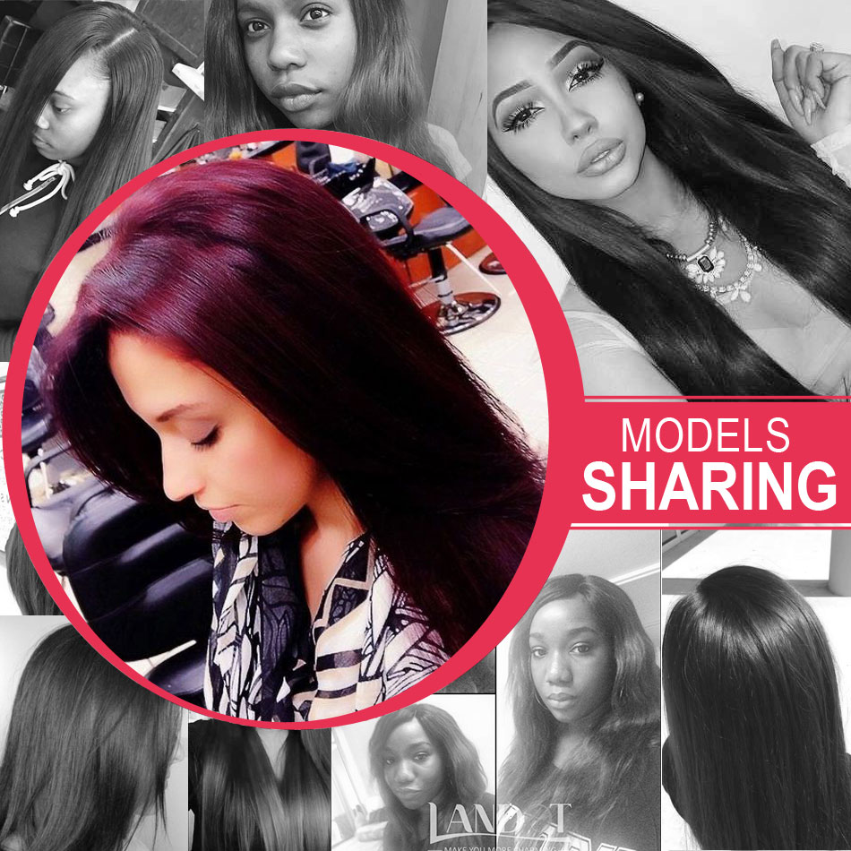 Burgundy Wine Red Color 99J Brazilian Virgin Hair Weave Bundles Peruvian Malaysian Indian Silky Straight Virgin Remy Human Hair Extensions
