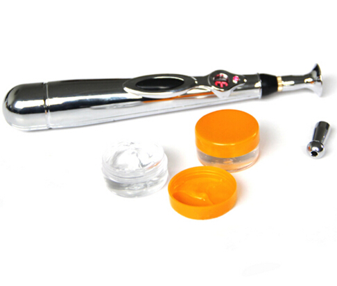 Electric Acupuncture Magnet Therapy Heal Stainless Steel Massage Pen Meridian Energy & Relaxation Free 1